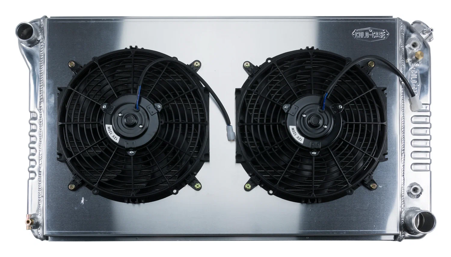 77-87 Chevy_GMC Pickup Truck Aluminum Radiator And 12 Inch Dual Fan Kit